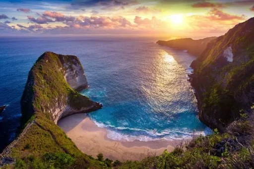 Pemandangan indah di Nusa Penida