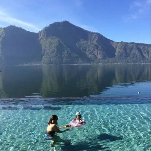 Pemandangan indah di Toya Bungkah
